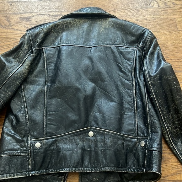 YSL leather biker jacket - Picture 9 of 13